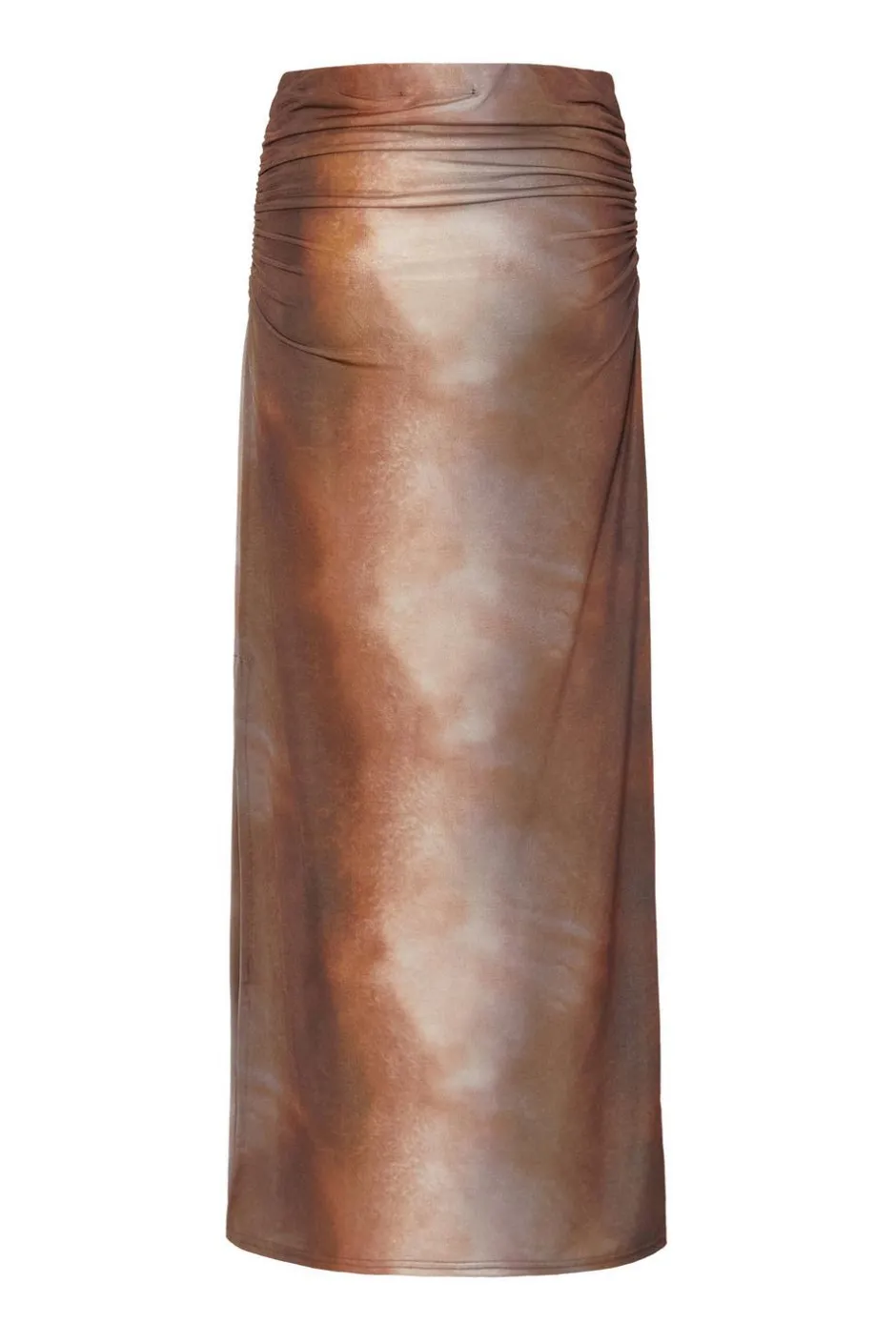 Quiz Brown Tie Dye Maxi Skirt Sale