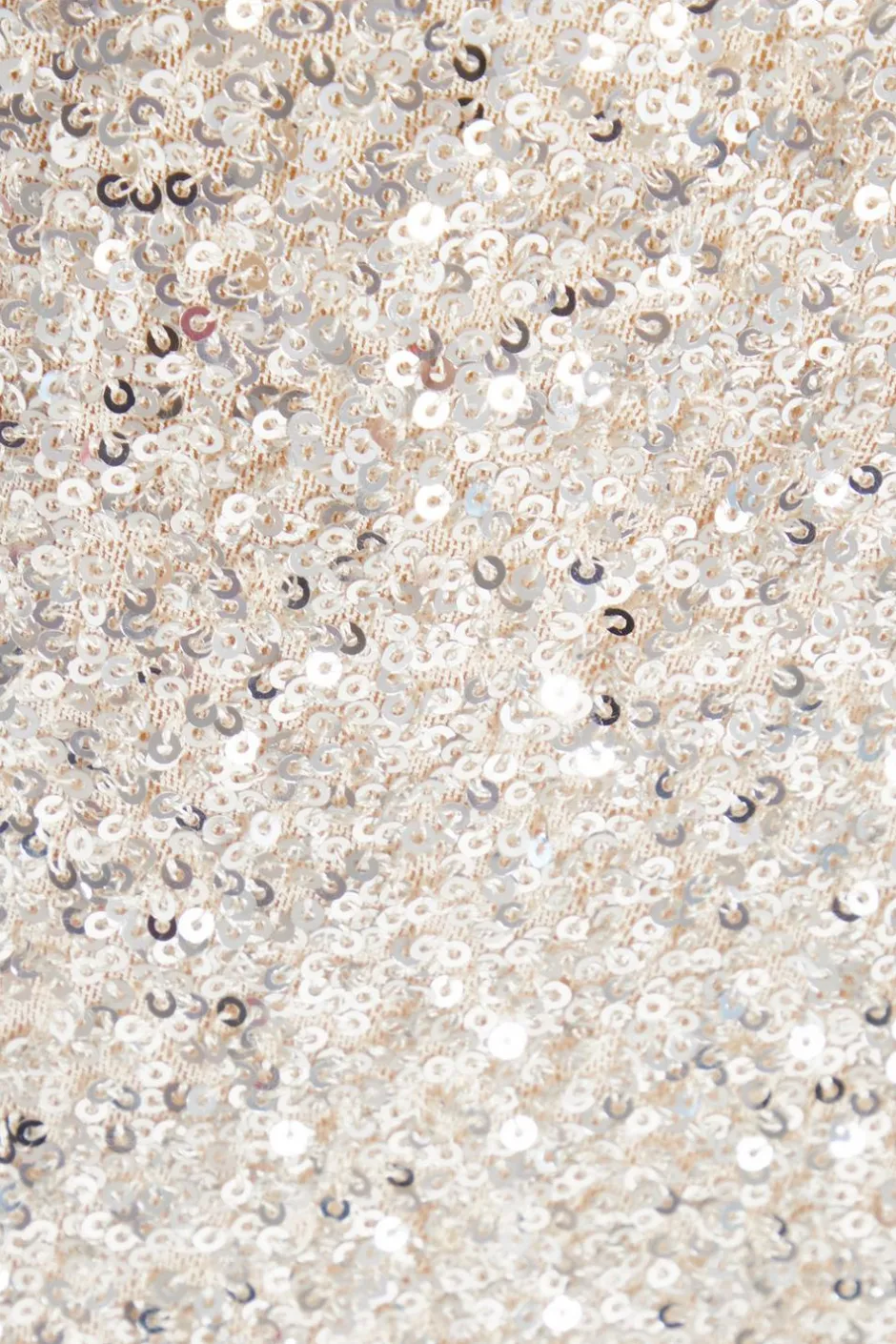 Quiz Champagne Sequin Maxi Skirt Hot