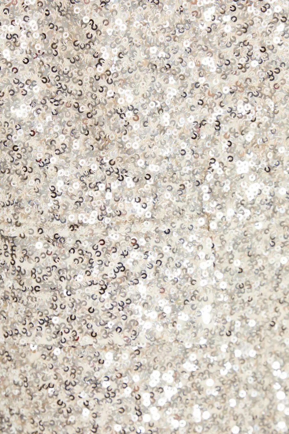 Quiz Sequin Tailored Blazer Champagne Sale
