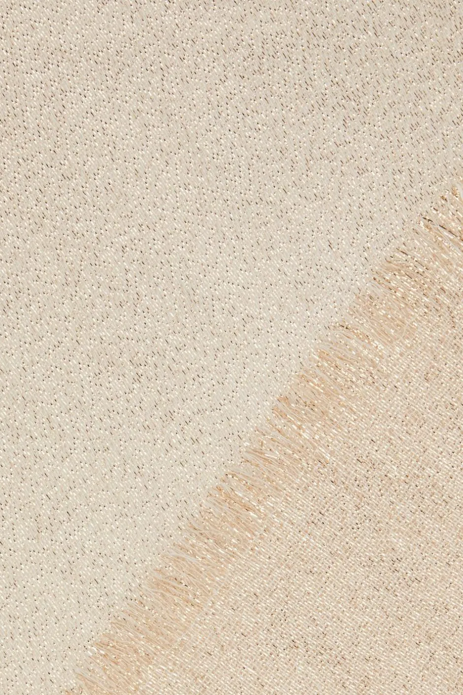 Quiz Shimmer Scarf Champagne Clearance
