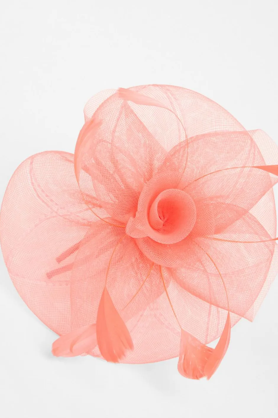 Quiz Coral Spiral Headband Fascinator Outlet