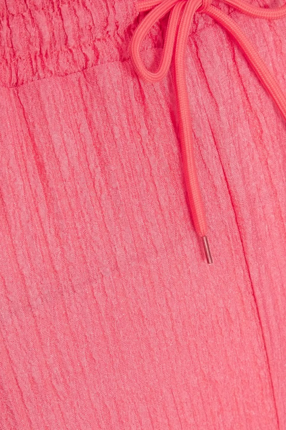 Quiz Textured Palazzo Trousers Coral Best