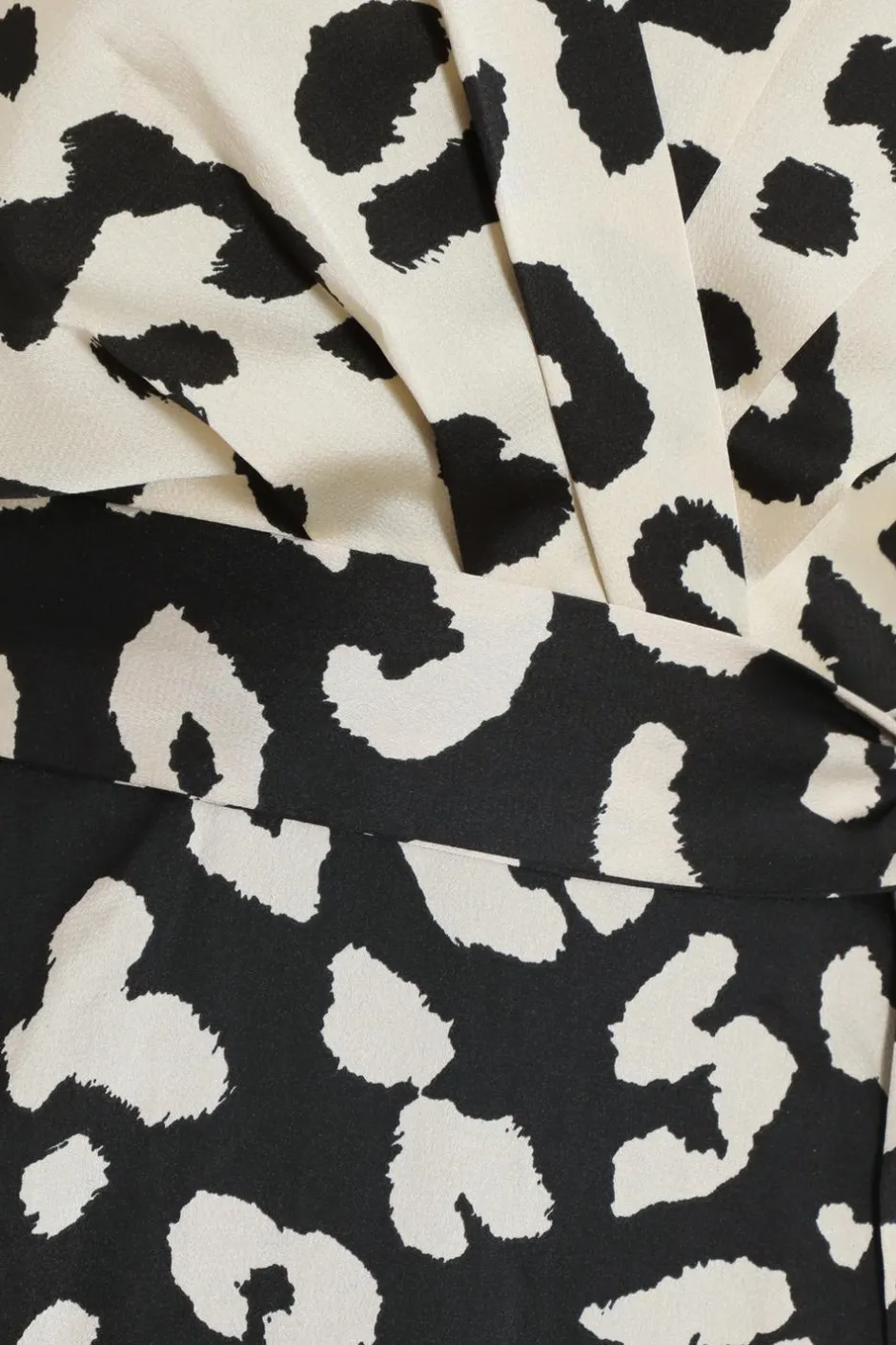Quiz Cream Animal Print Wrap Playsuit New