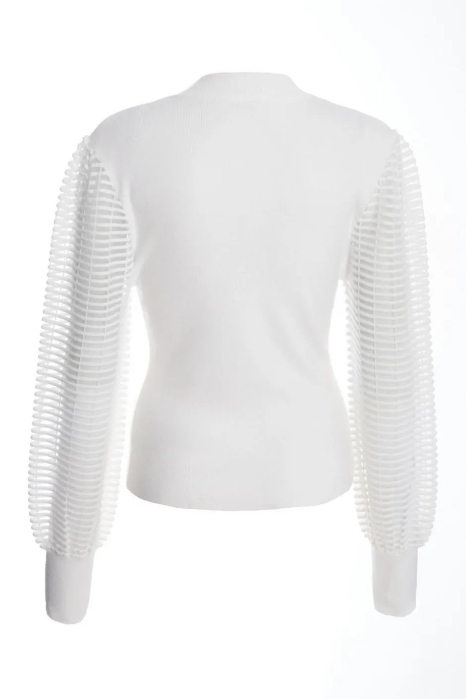 Quiz High Neck Jumper Cream Online