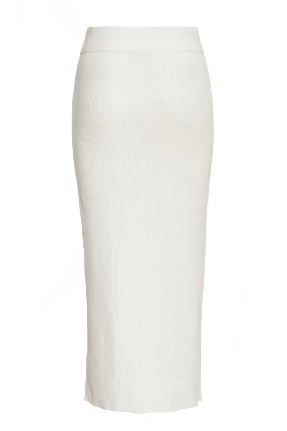 Quiz Cream Knit Diamante Midi Skirt Outlet