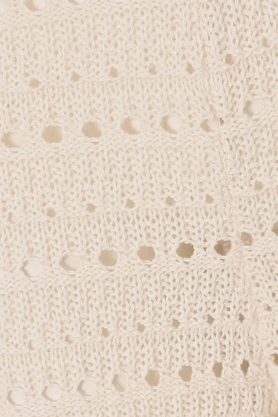 Quiz Cream Light Knit Trousers Sale