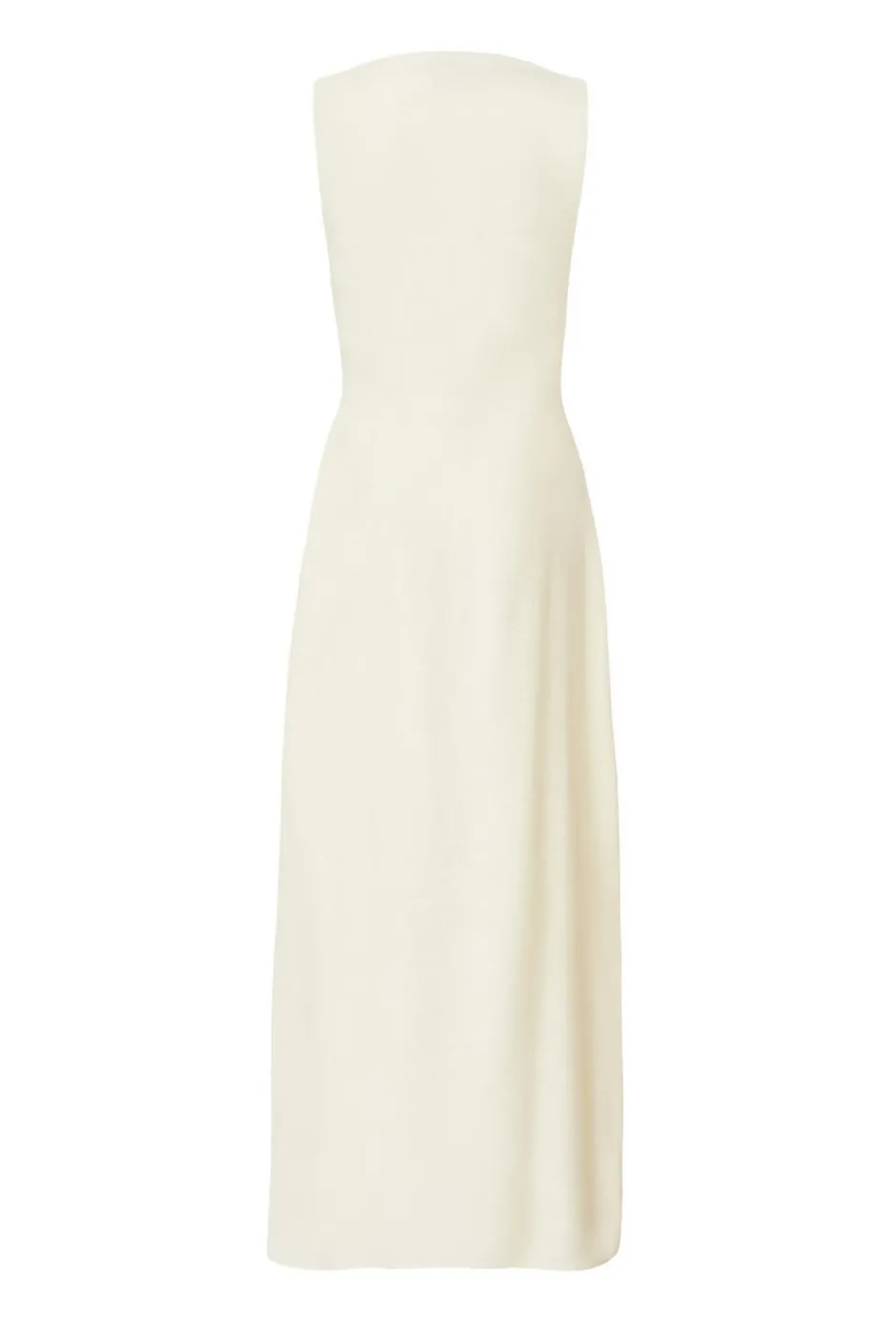 Quiz Cream Linen Embroidered Midaxi Dress Outlet