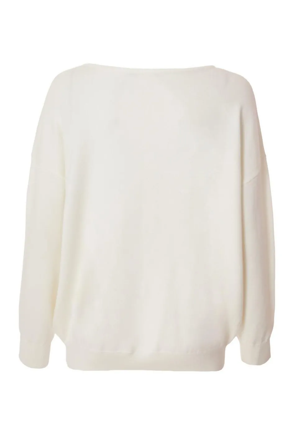 Quiz Cream Pearl Embellished Jumper