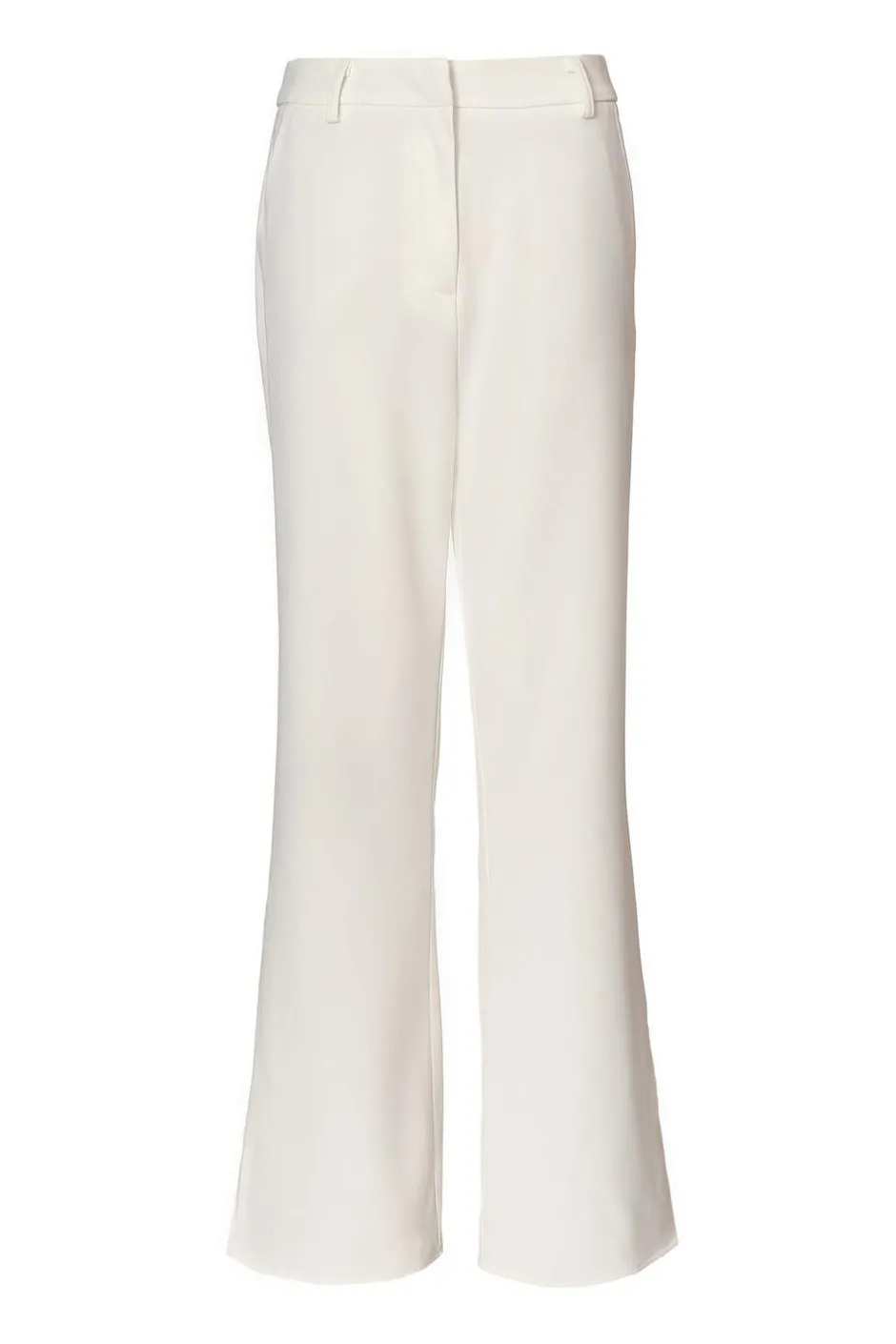 Quiz Tailored Trousers Cream Online