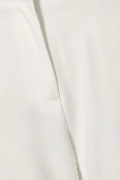 Quiz Tailored Trousers Cream Online
