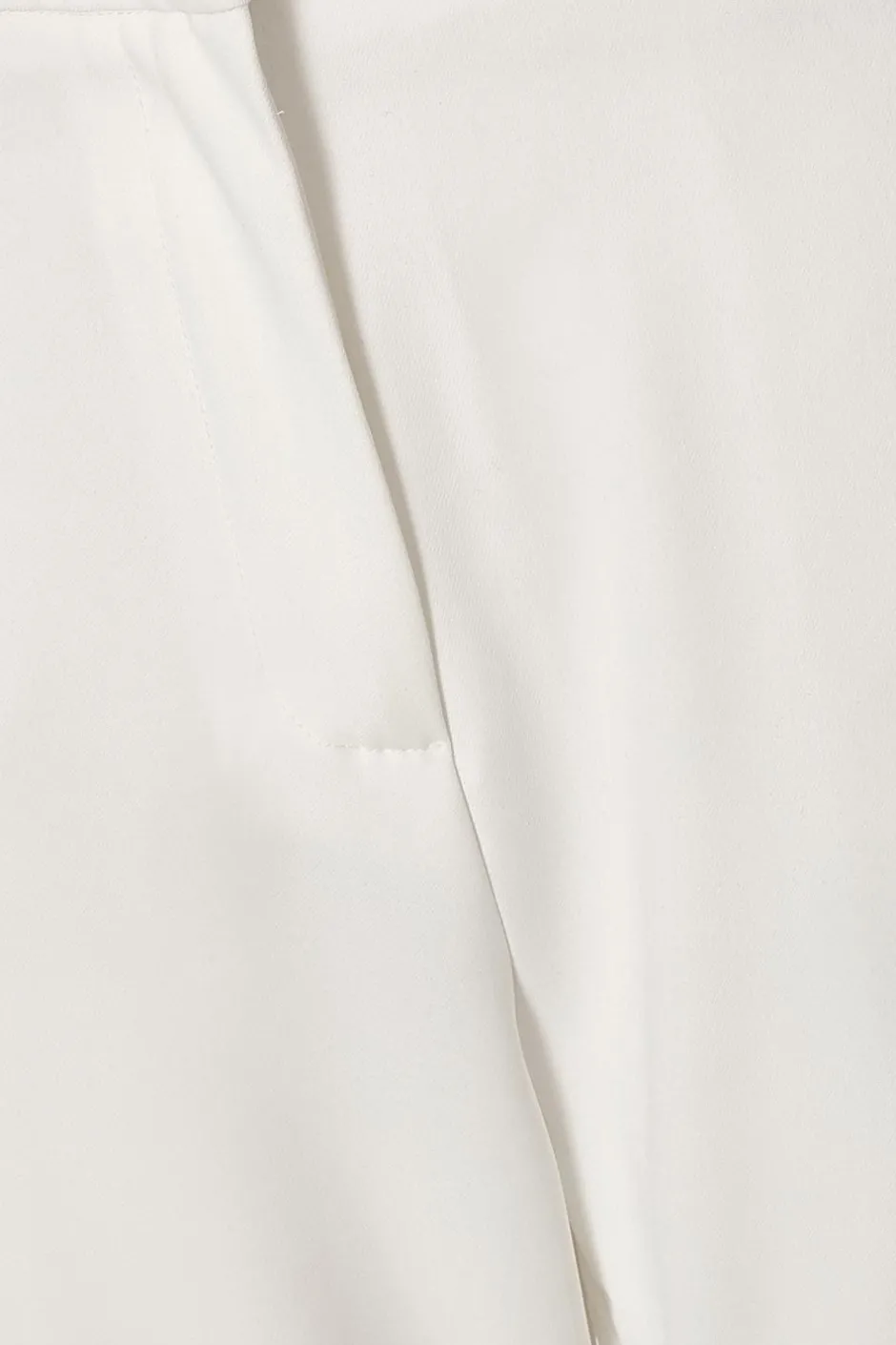 Quiz Tailored Trousers Cream Online