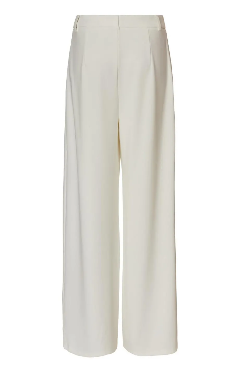 Quiz Cream Wide Leg Trousers New