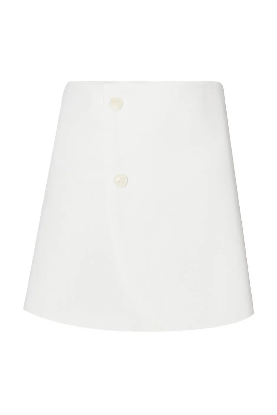 Quiz Cream Wrap Mini Skirt Outlet