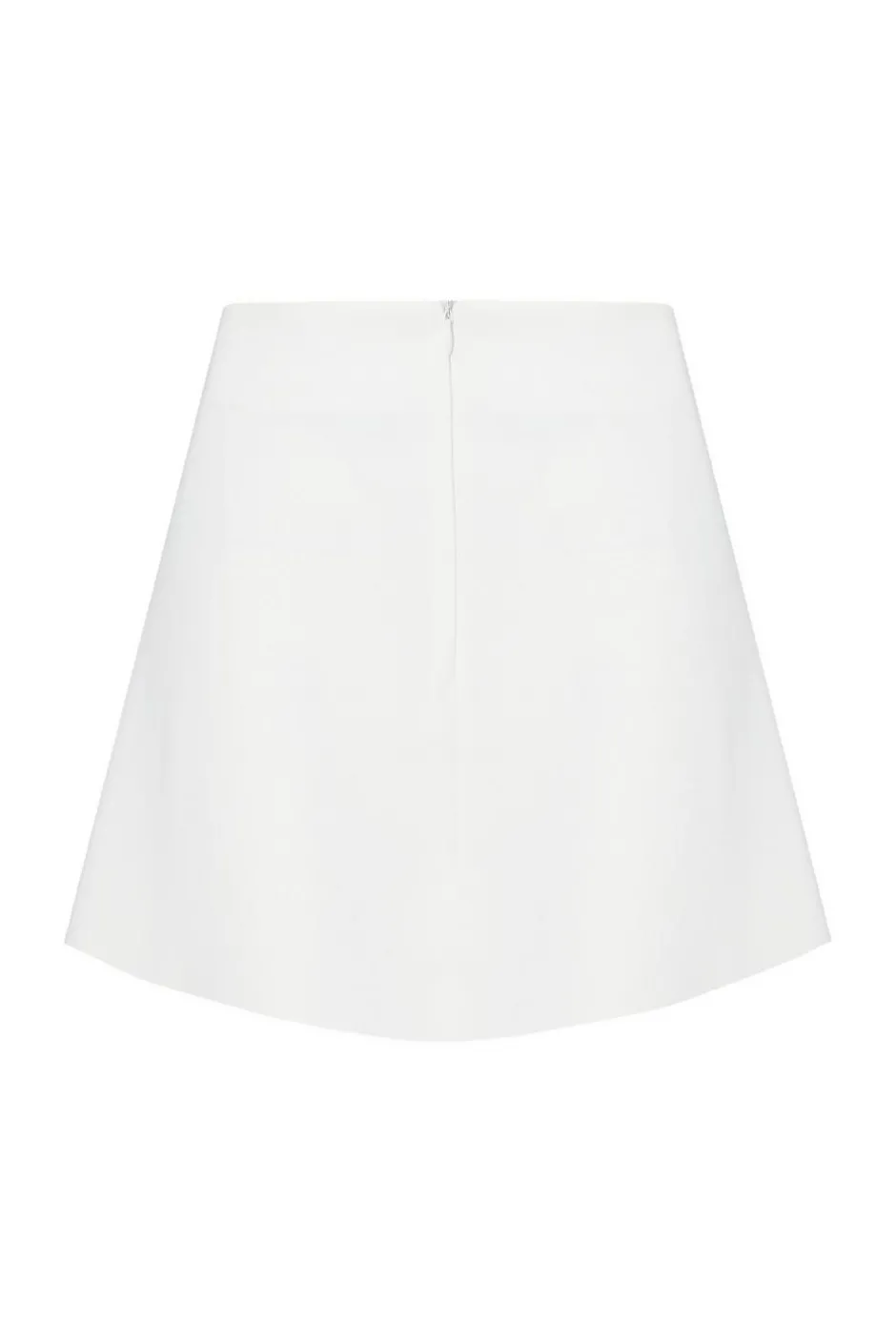 Quiz Cream Wrap Mini Skirt Outlet