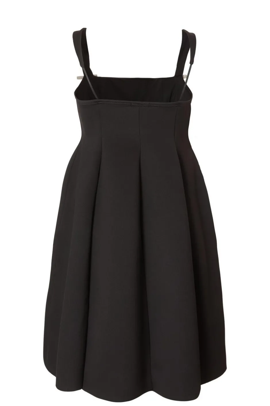 Quiz Curve Diamante Bow Midi Dress Black