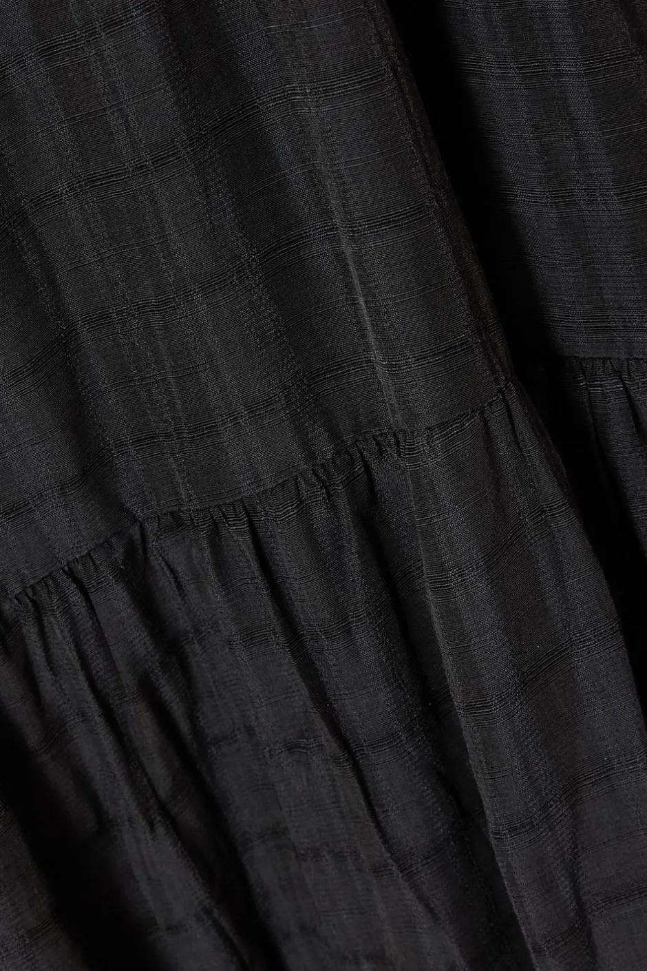 Quiz Curve Black Jacquard Midaxi Dress Outlet