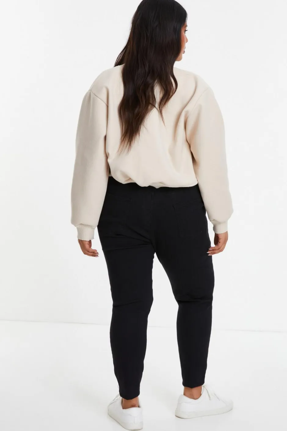 Quiz Curve Black Jeggings Discount