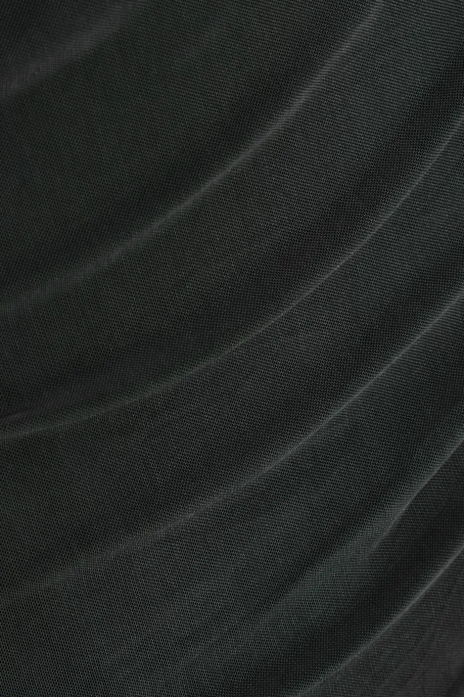 Quiz Curve Mesh Midaxi Skirt Black Hot