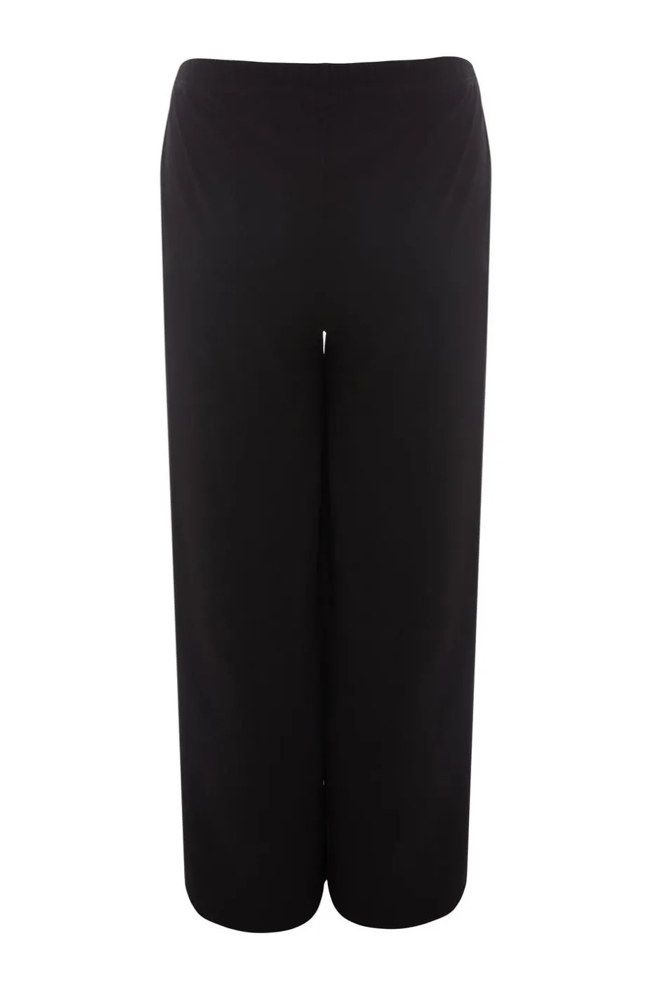 Quiz Curve Black Palazzo Trousers Outlet
