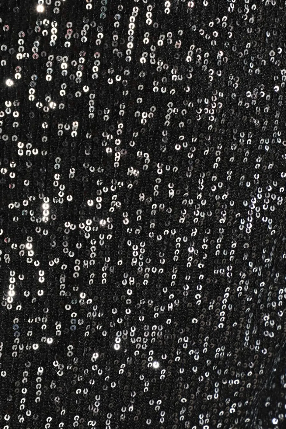 Quiz Curve Black Sequin Midi Dress Sale