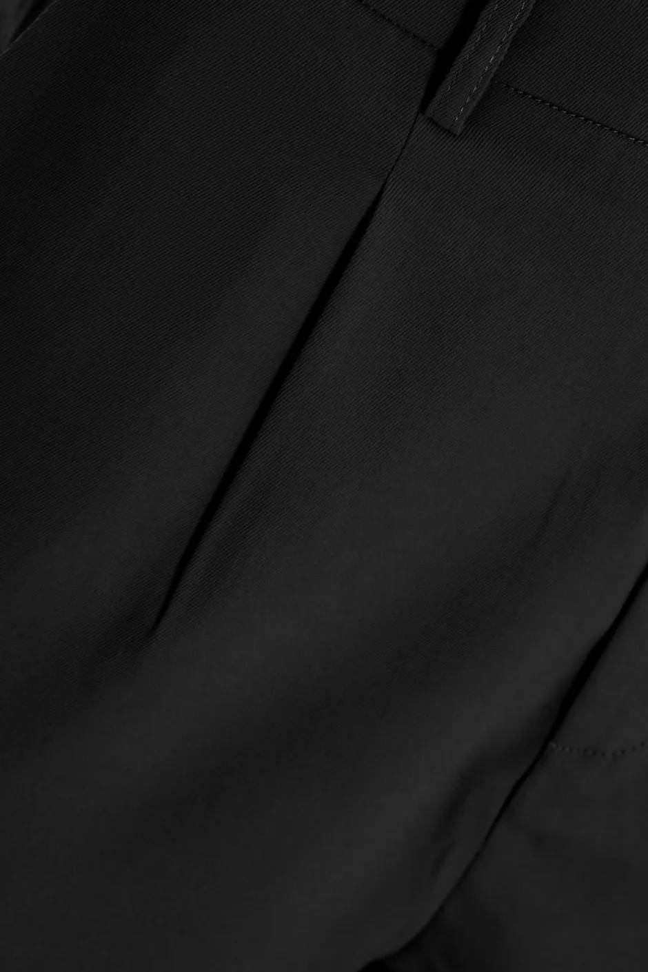 Quiz Curve Tailored Trousers Black Sale