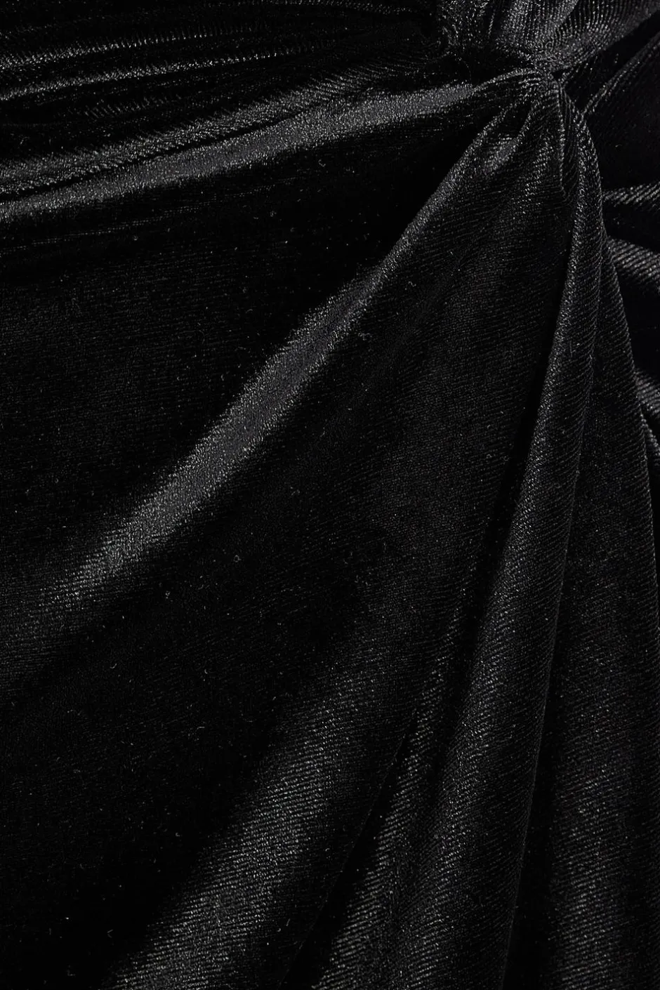 Quiz Curve Black Velvet Maxi Skirt Online