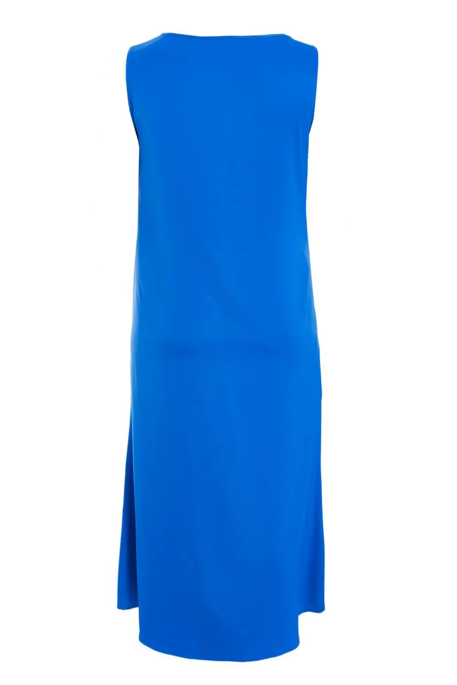 Quiz Curve Blue Cowl Neck Midaxi Dress Clearance