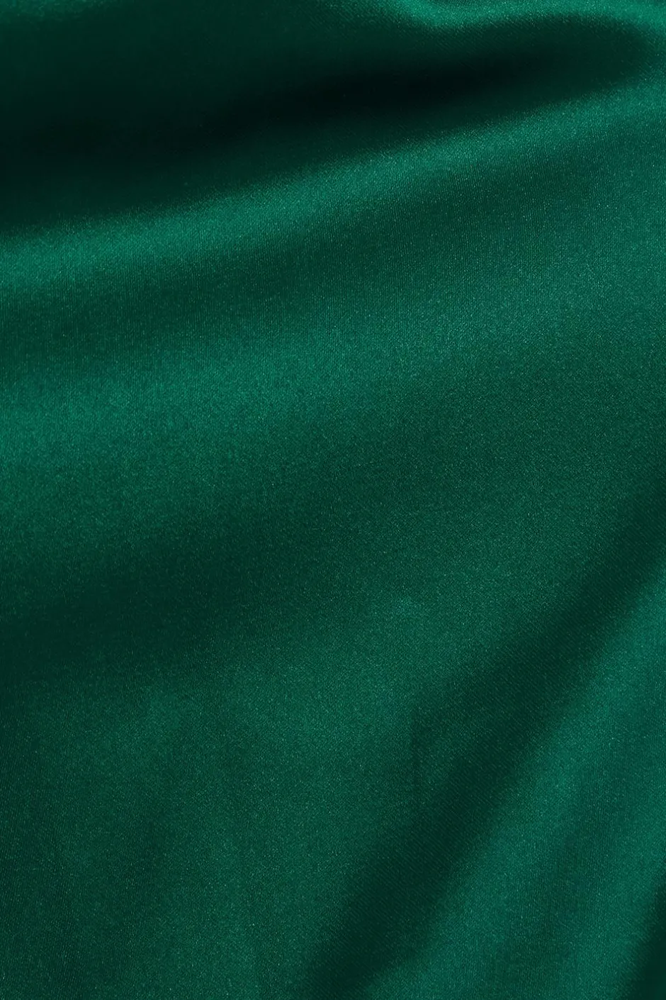 Quiz Curve Bottle Green Satin Ruched Midi Dress Sale