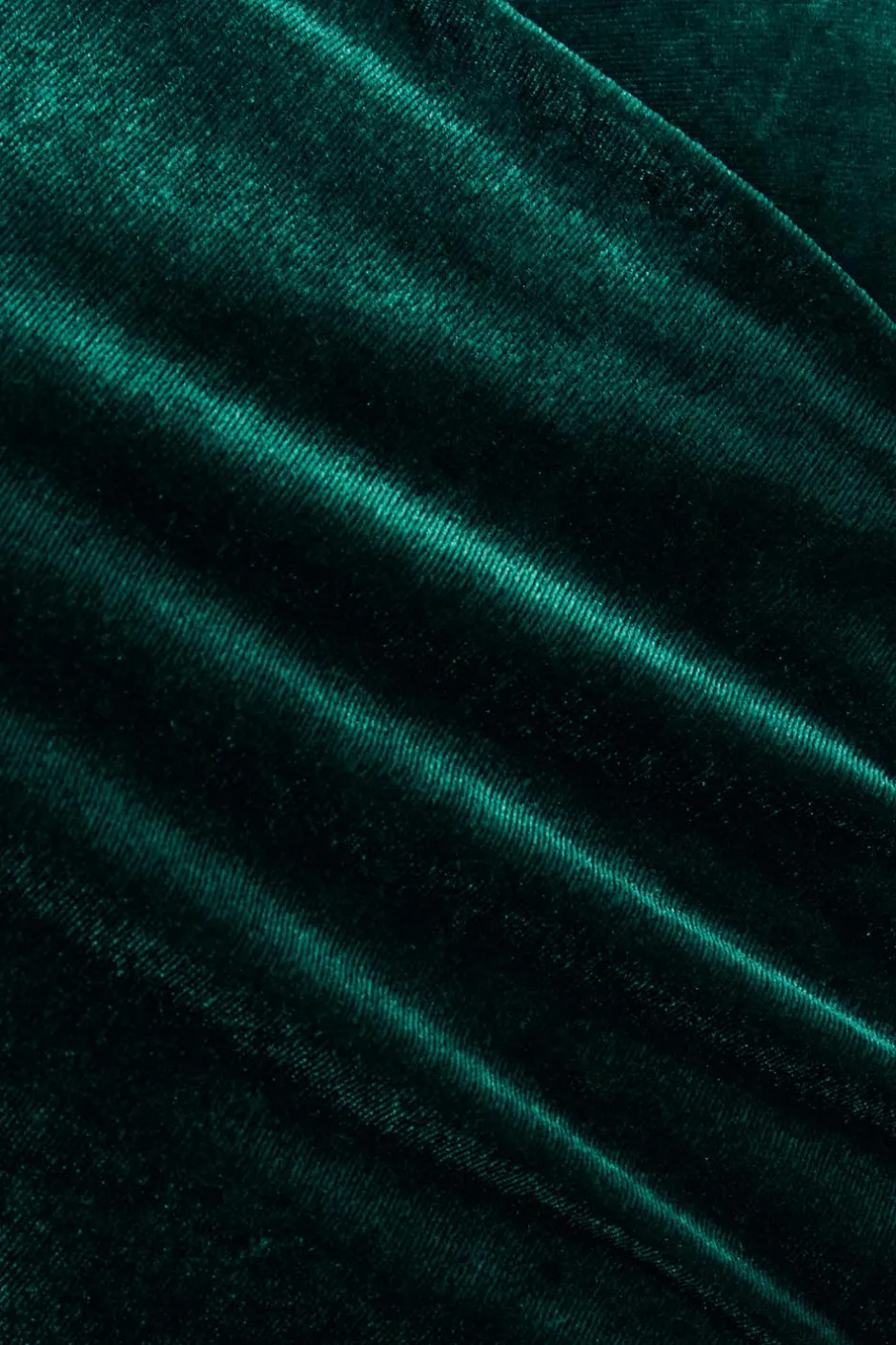 Quiz Curve Velvet Wrap Midi Dress Bottle Green Best
