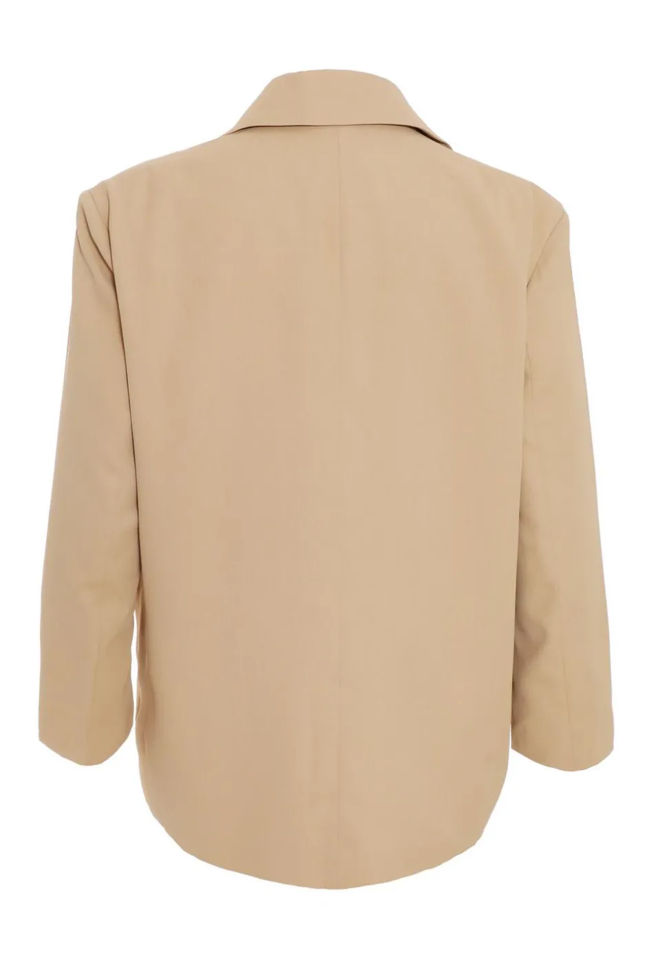 Quiz Curve Camel Oversized Tailored Blazer Sale