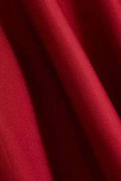 Quiz Curve Dark Red Skater Midi Dress New