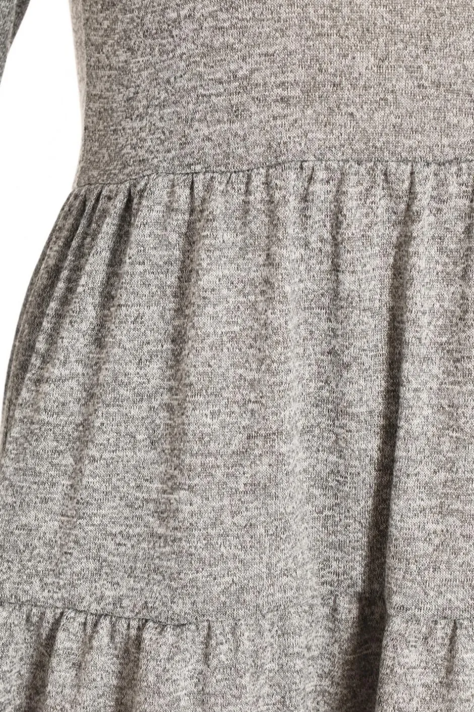 Quiz Curve Grey Tired Midi Dress Best