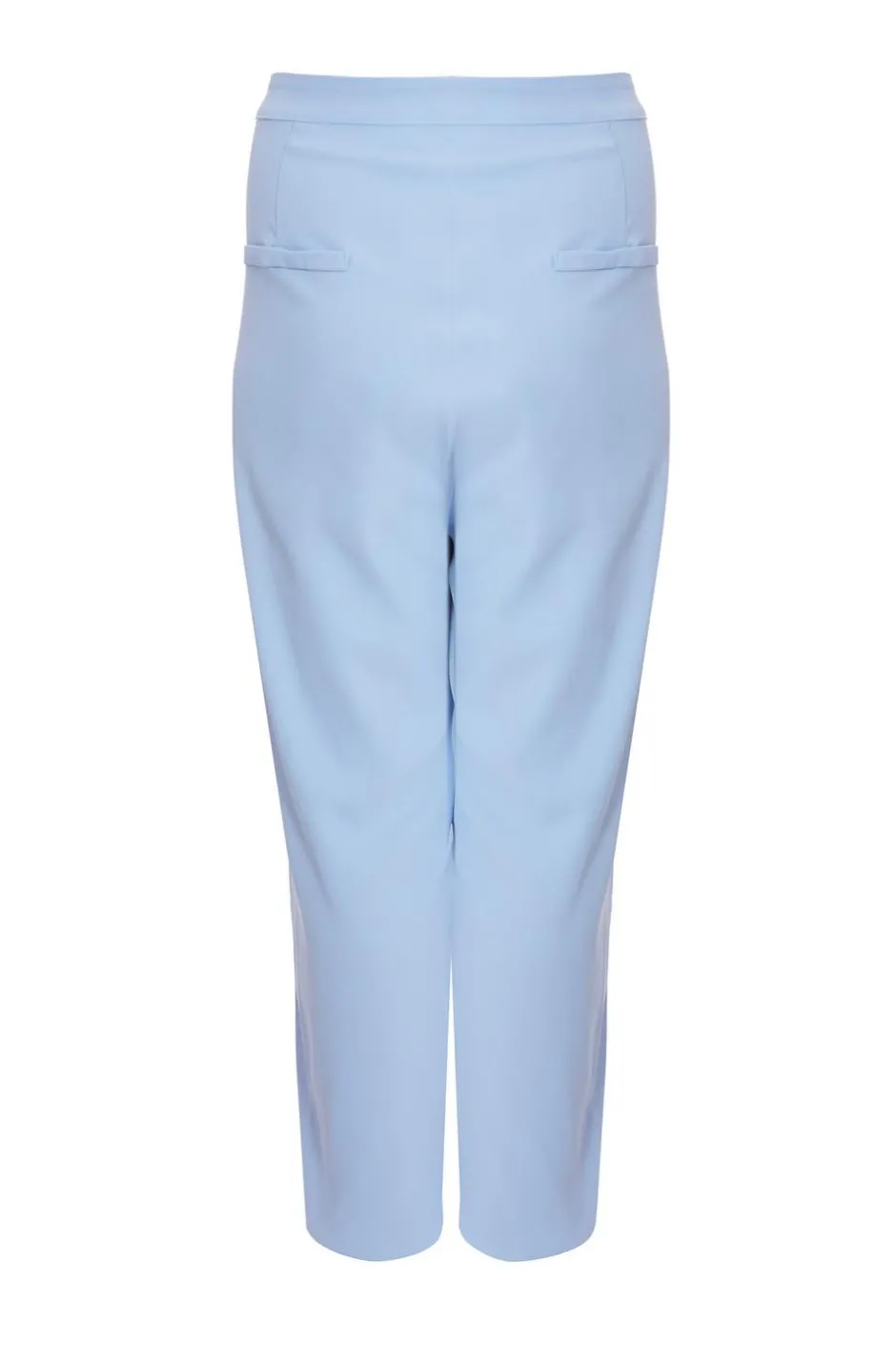 Quiz Curve Tailored Trousers Light Blue Sale