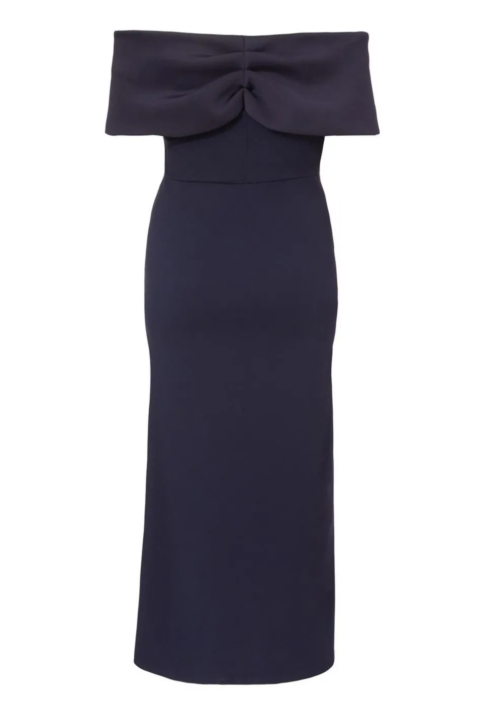 Quiz Curve Navy Bardot Maxi Dress Discount