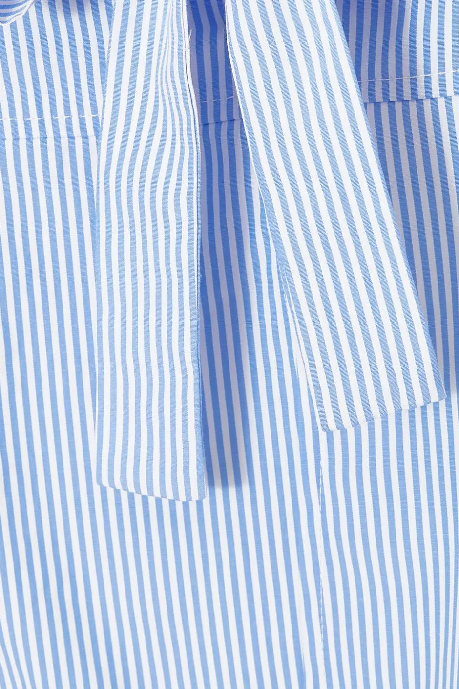 Quiz Curve Pale Blue Striped Top New