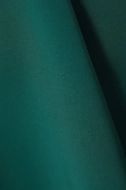Quiz Diamante Bow Midi Dress Dark Green Clearance