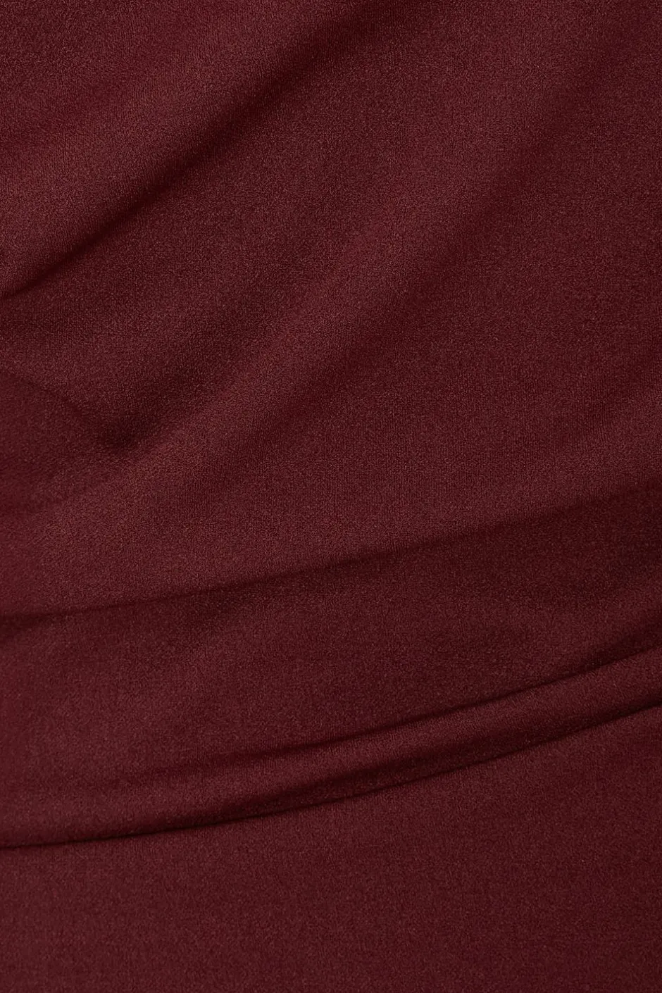 Quiz Dark Red Drop Shoulder Midi Dress Wine Online