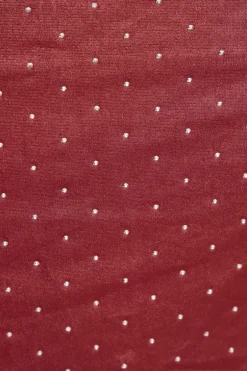 Quiz Dark Red Faux Leather Midaxi Skirt Online