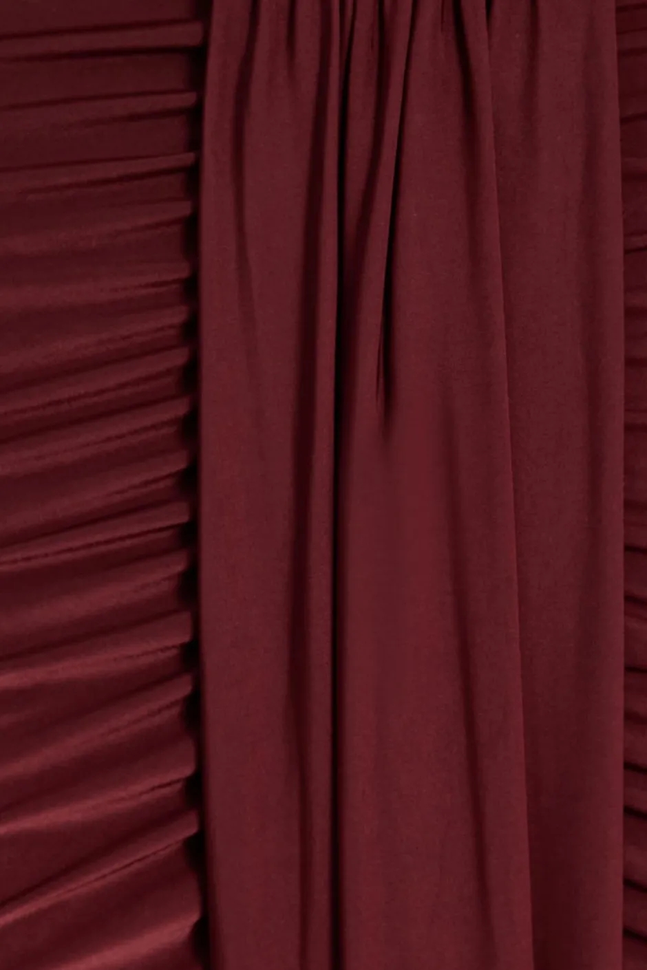 Quiz Dark Red Off Shoulder Ruched Maxi Dress Best