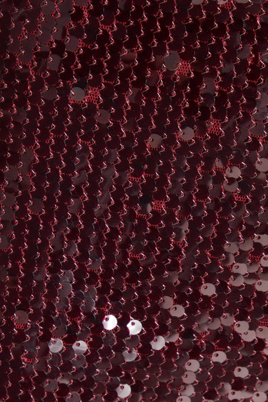 Quiz Dark Red Sequin Mini Dress Wine Discount