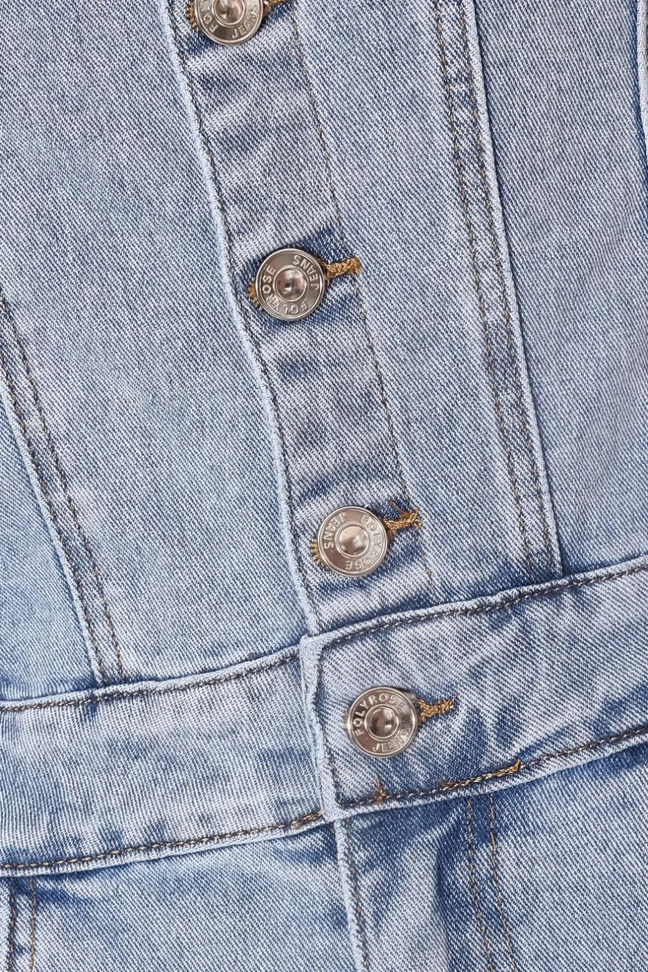 Quiz Denim Bandeau Playsuit