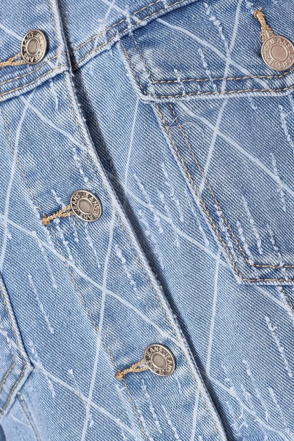 Quiz Denim Textured Jacket Best