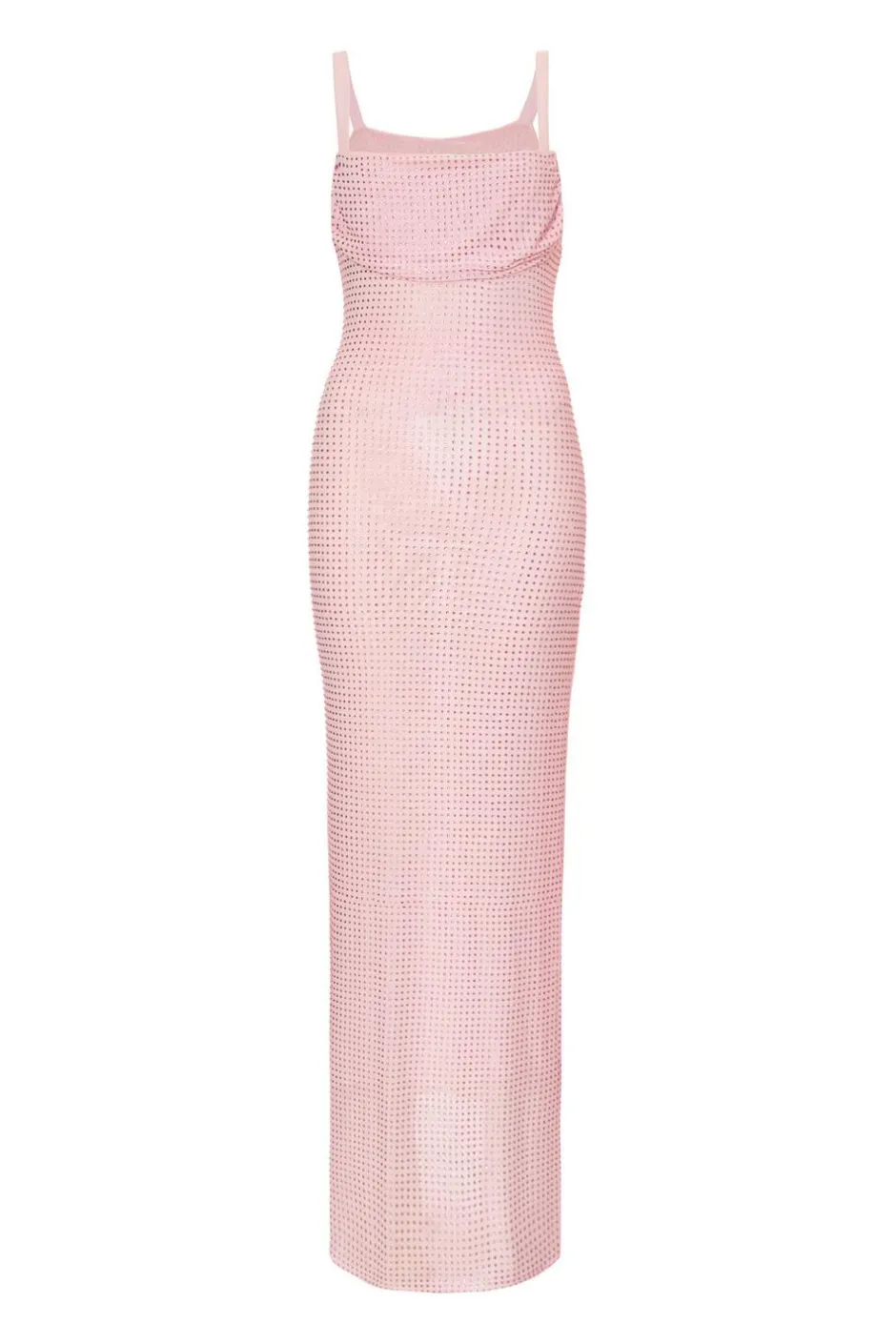 Quiz Dusty Pink Diamante Maxi Dress Best