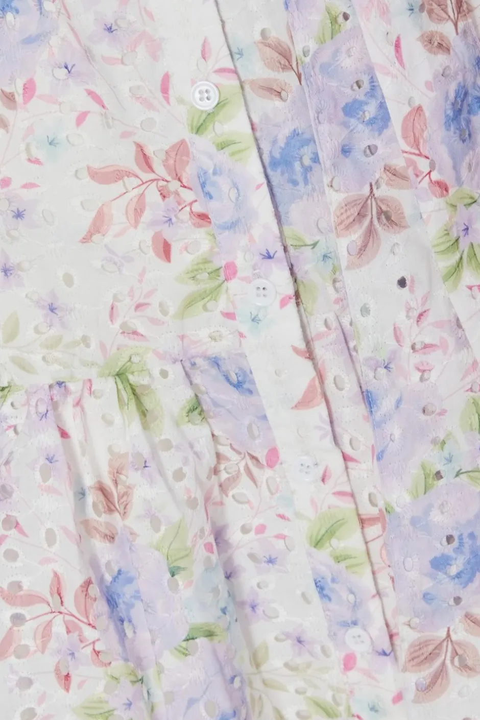 Quiz Embroidered Floral Shirt Dress Discount