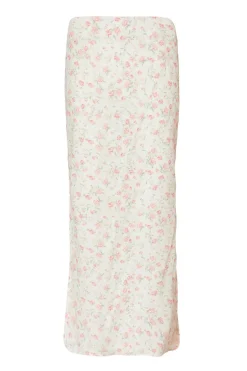 Quiz Floral Print Midaxi Skirt