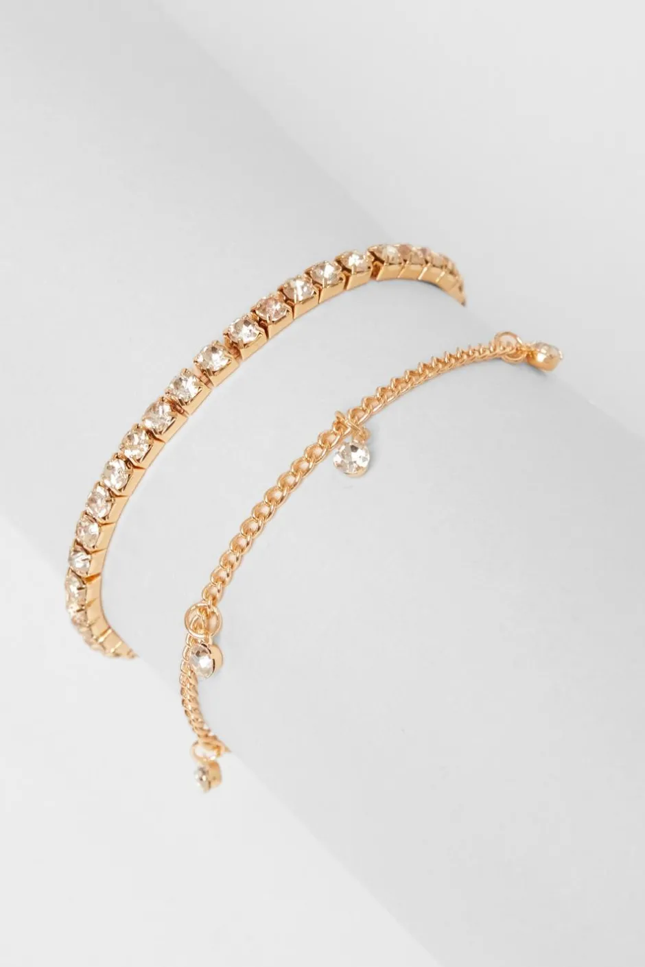 Quiz Jewel Bracelet Set Gold Clearance