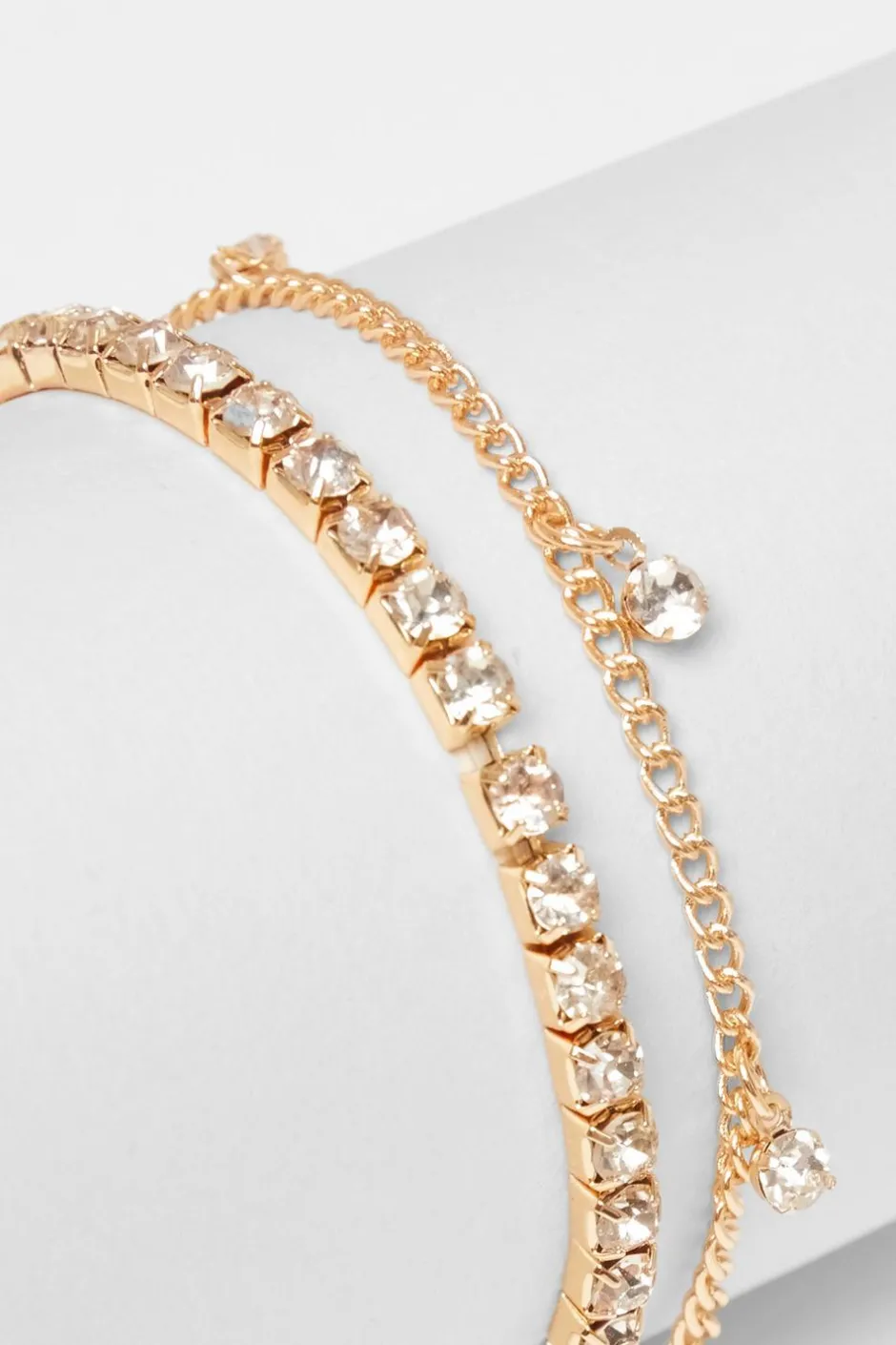 Quiz Jewel Bracelet Set Gold Clearance