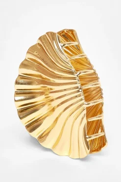 Quiz Gold Shell Hair Claw Clearance