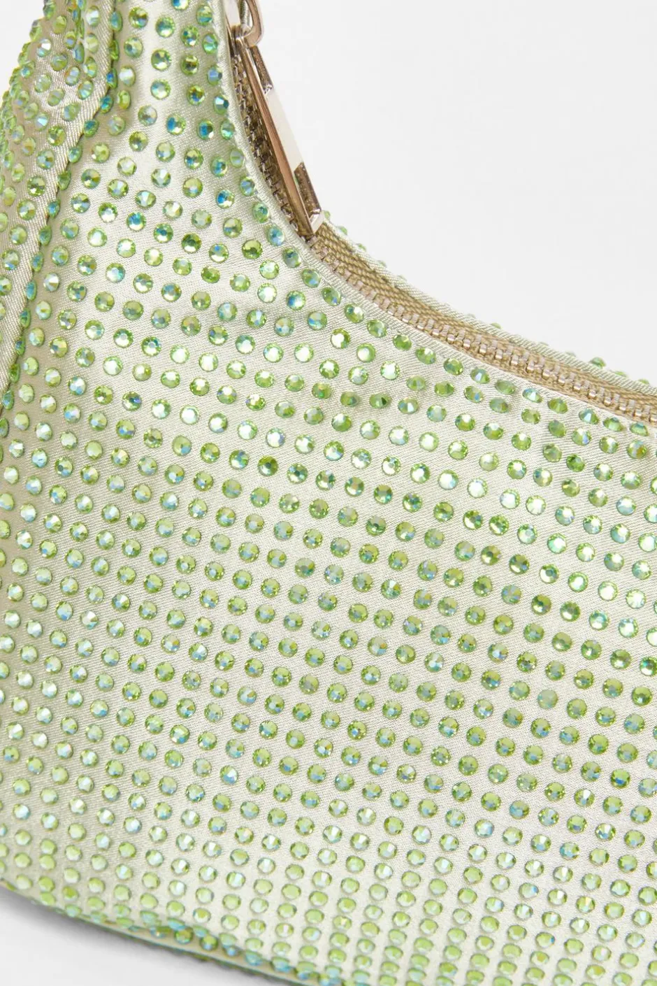 Quiz Diamante Mini Bag Green Online