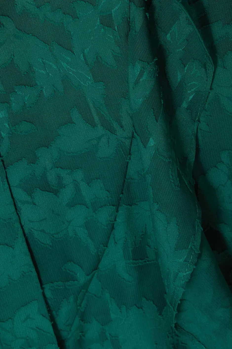 Quiz Jacquard Wrap Midi Dress Green Clearance